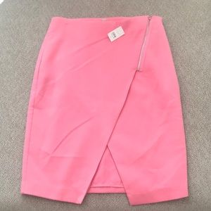 New Loft Winter Zip Wrap Pencil Skirt